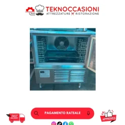 Abbattitore 5 teglie gn1/1 80x70x97
