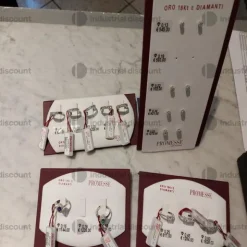 5#9152 Accessori in oro e diamanti rubini smeraldi zaffiri e perle