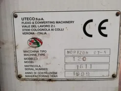 2#4325 Accoppiatrice Uteco Horizon DT-A