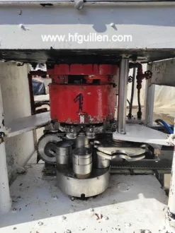 AGGRAFFATRICE FMC A 4 TESTE CON RIEMPITRICE SOTTOVUOTO