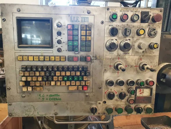 Alesatrice cnc San Rocco mod. Mec 80