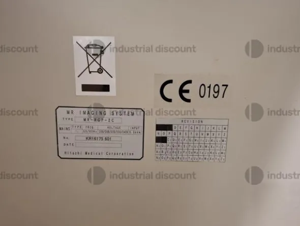 2#10045 Apparecchiatura per RM Hitachi