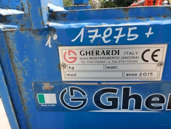 46#7834 Aratro Gherardi CB/70/A