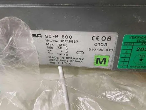 4#7940 Arredi e attrezzature reparto alimentari