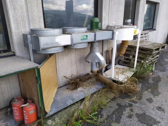 14#5304 Aspiratori a sacco e ventilatori con tubazioni