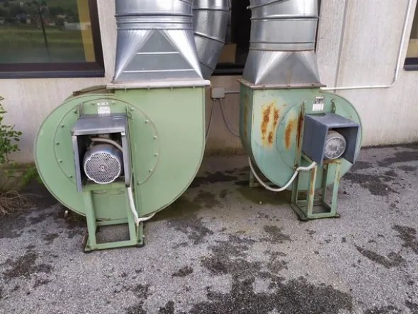 14#5304 Aspiratori a sacco e ventilatori con tubazioni