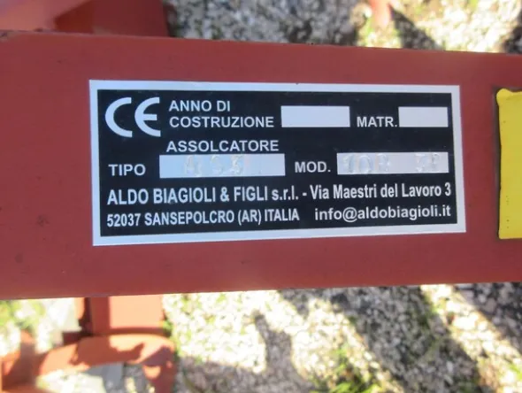 311#7078 Assolcatore Aldo Biagioli e figli