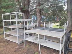 11#10261 Attrezzatura elettronica, meccanica, scaffalature