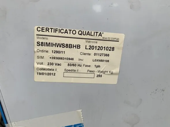 1#6849 Attrezzature Imesa per allestimento lavanderia self service