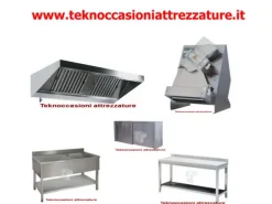 Attrezzature nuove per pizzeria completa