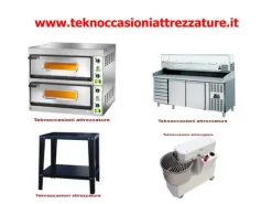 Attrezzature nuove per pizzeria completa