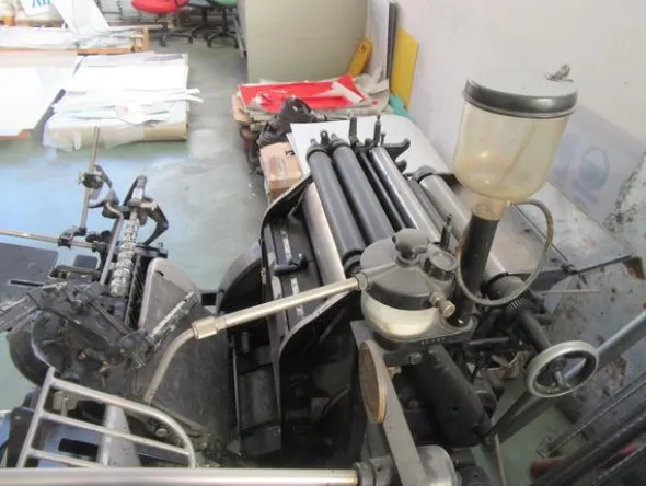 2#4450 Attrezzature produzione timbri e articoli cancelleria