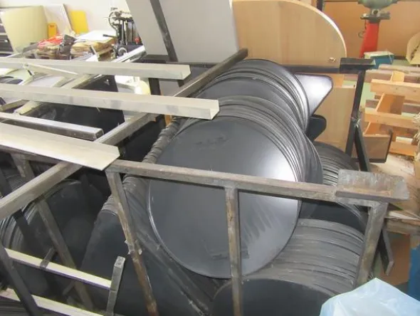 2#4450 Attrezzature produzione timbri e articoli cancelleria