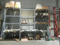 1#8700 Attrezzature varie di magazzino e rimanenze di materiale elettrico e veicoli