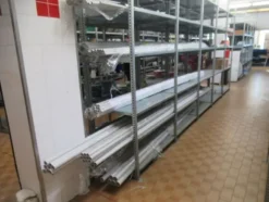 5#8599 Attrezzature varie di magazzino e rimanenze di materiale elettrico