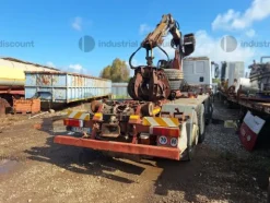 8#9304 Autocarro IvecoEurotech con gru e ragno/polipo a 6 chele