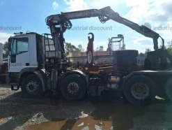 8#9304 Autocarro IvecoEurotech con gru e ragno/polipo a 6 chele