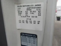 52#3561 Autocompattatore Isuzu P 75 Evolution
