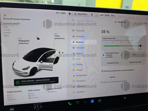12#9095 Autoveicolo elettrico Tesla model 3