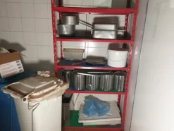 1#8062 Banco frigo Antartika e rastrelliere
