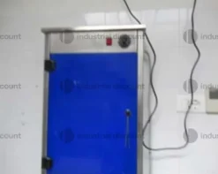 17#9809 Banco in acciaio inox e sterilizzatore per coltelli