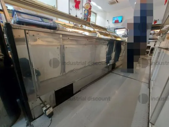 1#10049 Banco Pasticceria e Frigo a pozzetto