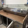 11#9285 Banco pizza Atosa e vetrina refrigerata Atosa