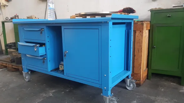 BANCO SERIE WORK STEEL REGOLABILE FAMI
