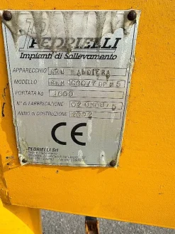 Bandiera da pilastro 1000 kg