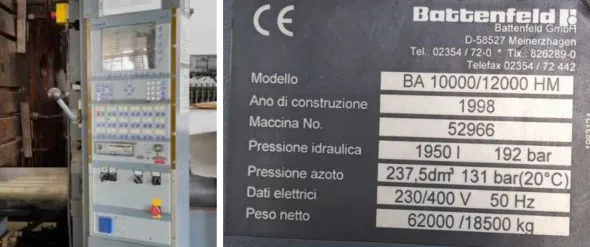 BATTENFELD BA 10000 / 12000 HM