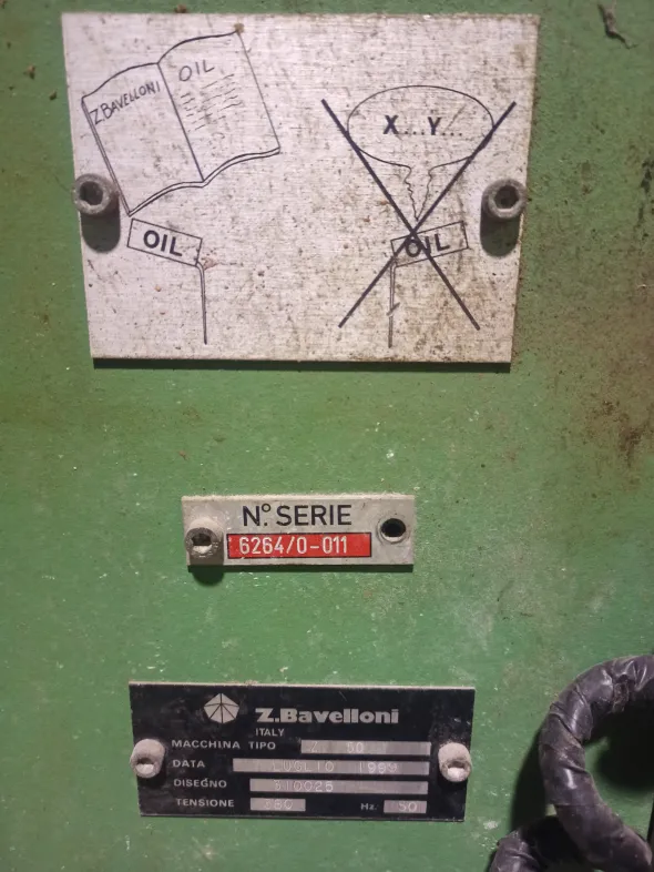 BAVELLONI Z50 CENTRO DI LAVORO CNC