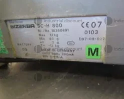 7#9809 Bilancia elettronica Bizerba SC-H 800