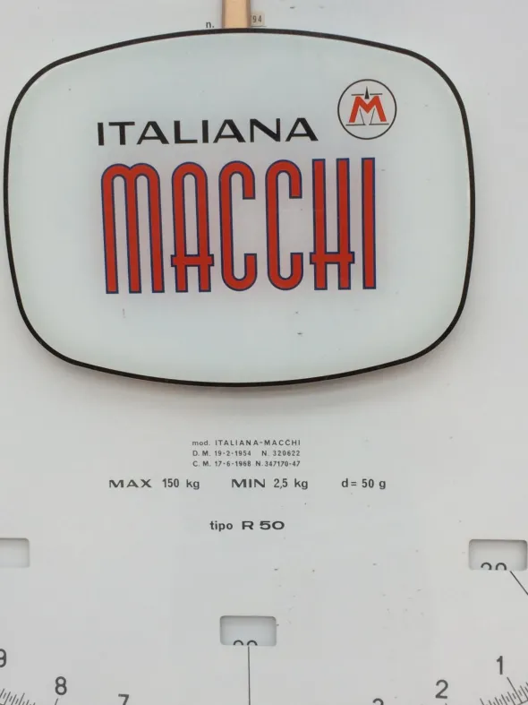 BILANCIA MAGAZZINO ITALIANA MACCHI MOD R50