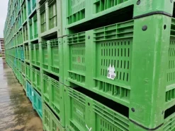 8#69015 Bins in legno e plastica