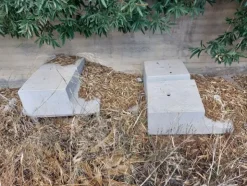 18#8015 Blocchi in calcestruzzo e vasi