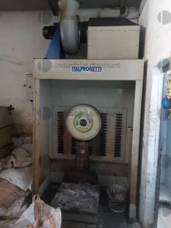 66#9898 Bottale, tramoggia e bilancia con cabina aspirazione