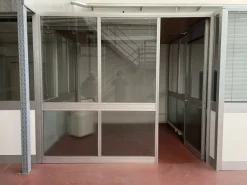 Box e pareti divisorie ufficio da interno per capannoni