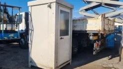 Box WC bagno da cantiere coibentato.