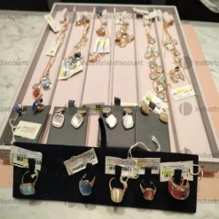1#9152 Bracciali anelli orecchini e molini in argento