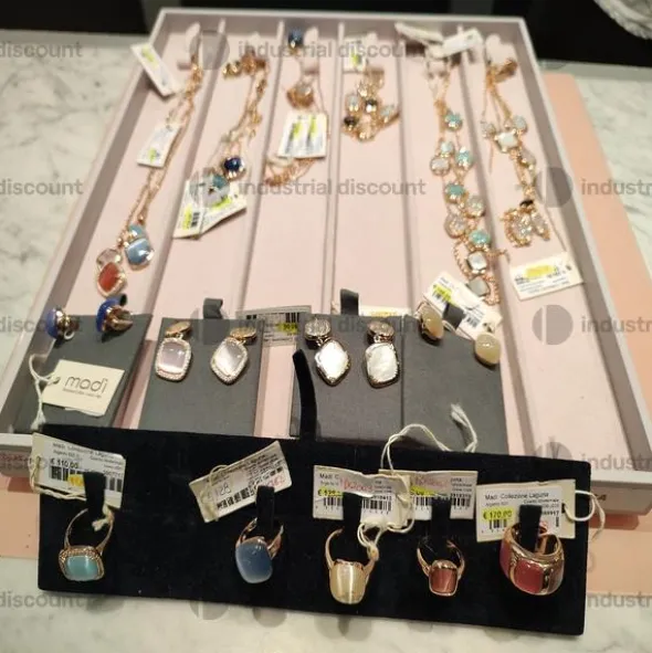 1#9152 Bracciali anelli orecchini e molini in argento