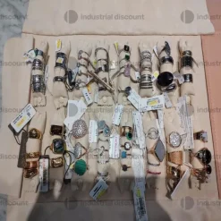 1#9152 Bracciali anelli orecchini e molini in argento