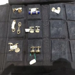 1#9152 Bracciali anelli orecchini e molini in argento