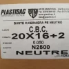 11900 buste plastica con cerniera confezionamento 20X16