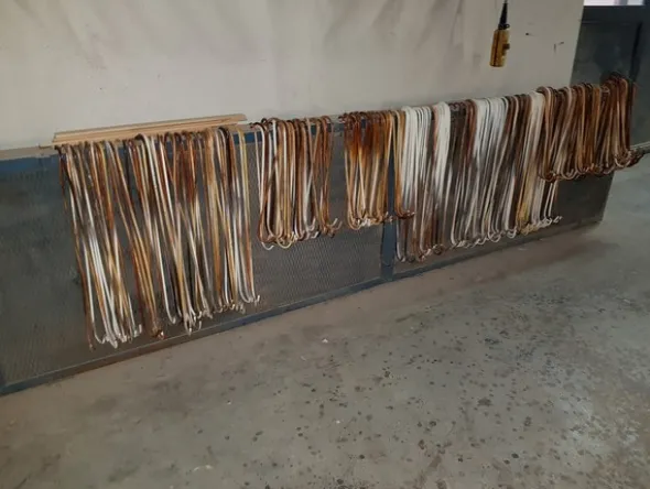 20#5191 Cabina di verniciatura a secco Vidali