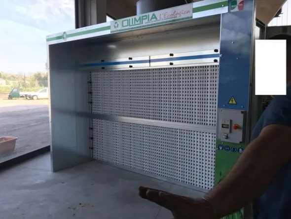 10#4901 Cabina di verniciatura Olimpia a secco 3 metri