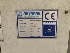 15#6949 Calandra a tre rulli Akya Pak