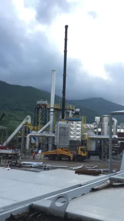 Caldaia a Biomassa ad Olio Diatermico da 4MW termici