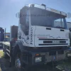18#9387 Camion IVECO Eurotrakker a pianale con Gru e pinza per legna