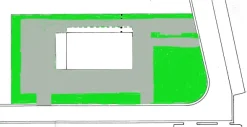 Capannone 860 m2 con sala mostra, uffici, appartamento
