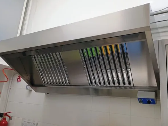 7#8315 Cappa cucina snack inox
